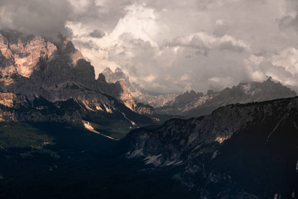 istock Mountain alpine landscape. Dolomites, Italy 1187623649