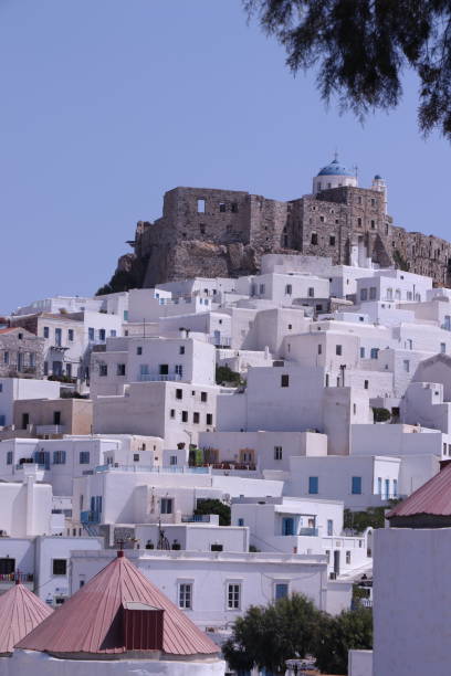 istock Traditional white houses, Astypalaia 1187625960