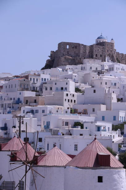 istock Traditional white houses, Astypalaia 1187625988