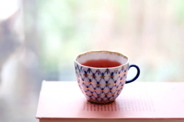 istock Cup of Tea and Books 1187626523