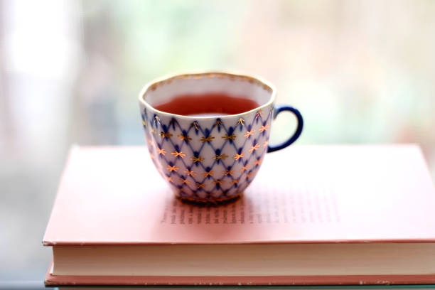 istock Cup of Tea and Books 1187626528