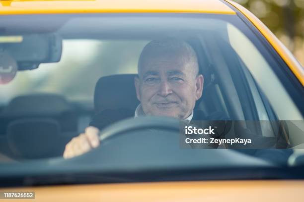 The Taxi Driver Stock Photo - Download Image Now - Taxi Driver, Portrait, Taxi