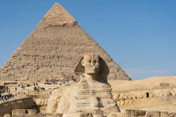 istock Great pyramid and Sphinx of Giza 1187627780