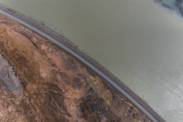 istock Aerial view of Route 32 1187630945