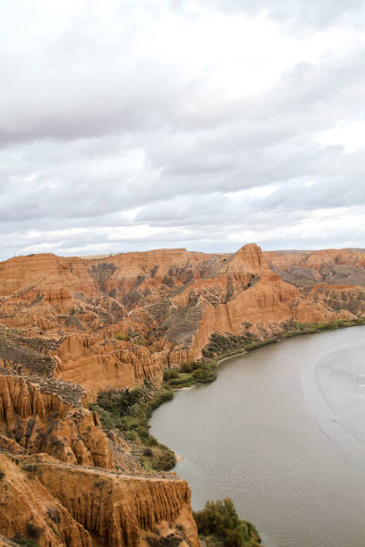 istock Sedimentary formations in 'Barrancas de Burujon', Spain 1187631285
