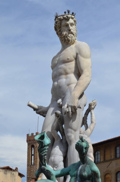 istock Fountain of Neptune, Florence, Italy 1187631405