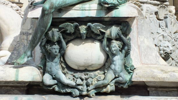 istock Fountain of Neptune, Florence, Italy 1187631436