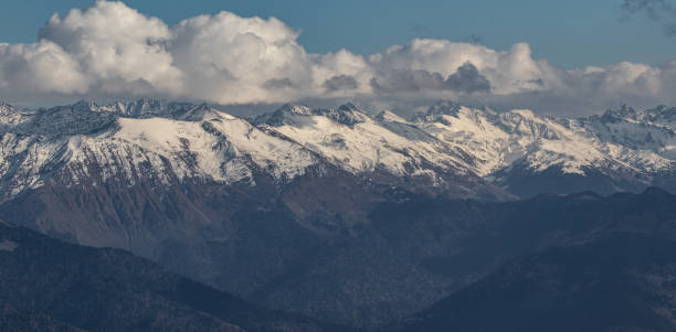 istock View from the top of Mount Achishkho. 1187633682