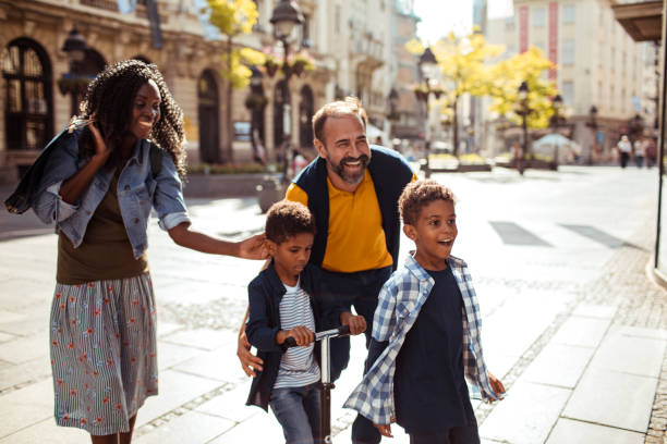 istock Family Shopping 1187637862