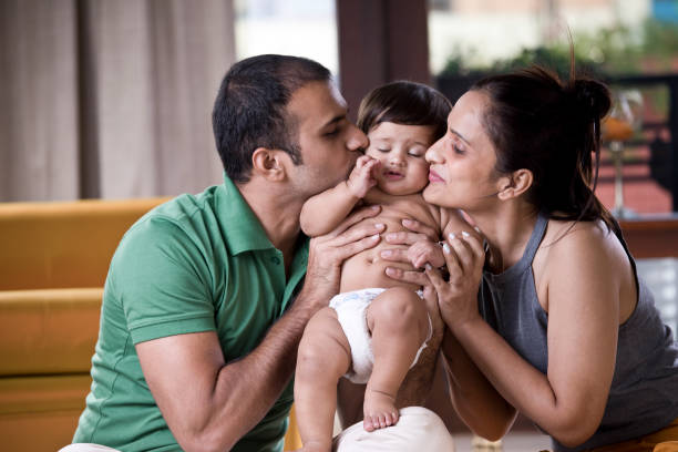 istock Happy Indian family 1187638914