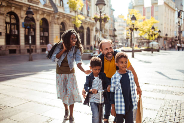 istock Family Shopping 1187640420