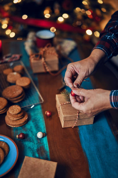 istock Fresh Baked Cookies for Christmas as a Gift 1187642012
