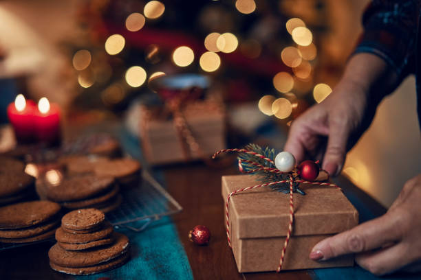 istock Fresh Baked Cookies for Christmas as a Gift 1187642013