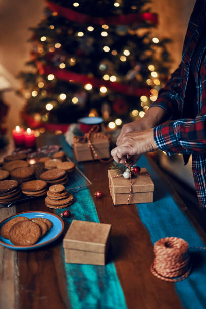 istock Fresh Baked Cookies for Christmas as a Gift 1187642014