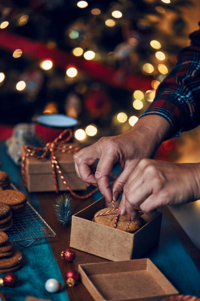 istock Fresh Baked Cookies for Christmas as a Gift 1187642018