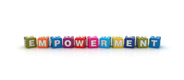 istock EMPOWERMENT Buzzword Cubes - Spanish Word - 3D Rendering 1187644700