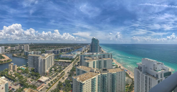 istock Panorama of Hallandale Beach The Hyde 1187648719
