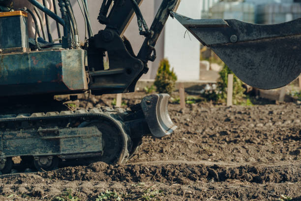 istock Excavator mechanical part for digging  for construction.