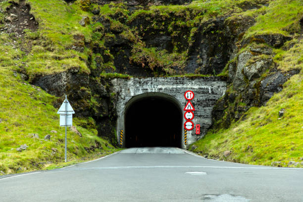 istock Tunnel in Faroe Islands 1187650698