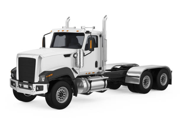 istock Semi-trailer Truck Isolated 1187654850