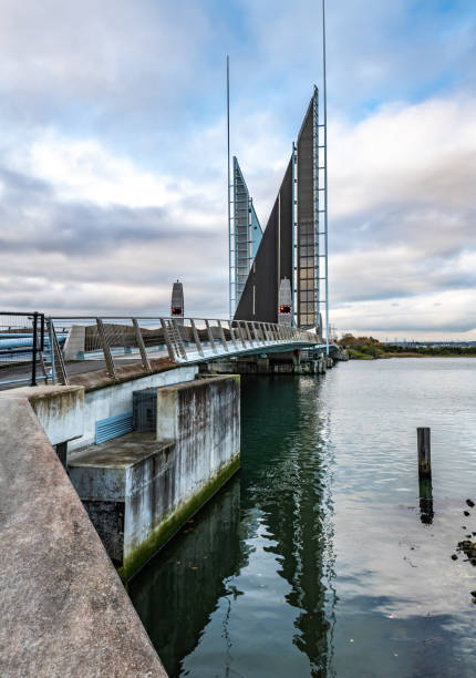 istock Poole Twin Sails Bridge over Poole Harbour 1187656991