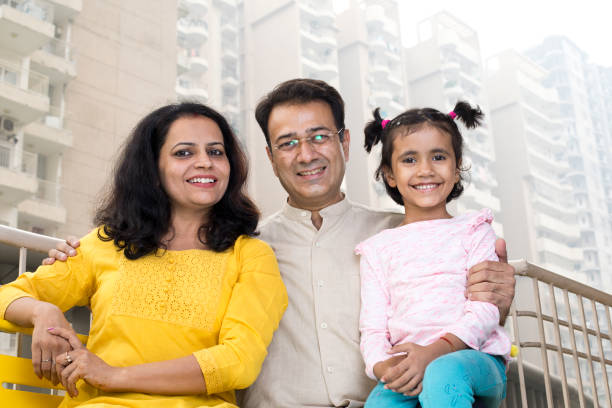 istock Happy Indian family 1187657000