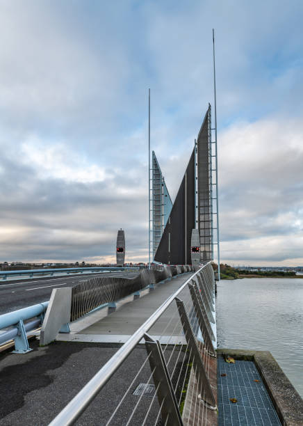 istock Poole Twin Sails Bridge over Poole Harbour 1187657376