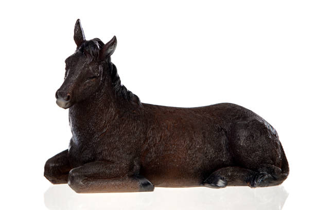 istock Figure of a mule for the Nativity Potal 1187657510