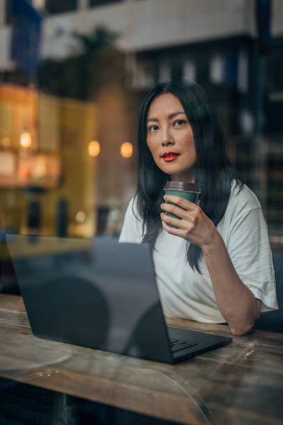 istock Woman on a coffee break 1187667137