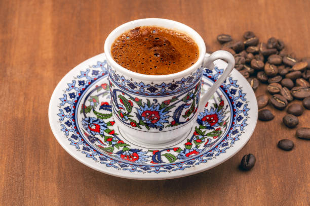 istock Traditional Turkish Coffee with clipping path 1187672219