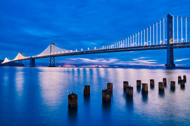 istock San Francisco Mid Bay Bridge at Dawn 1187673386
