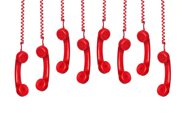 istock Many phones hanging 1187673862