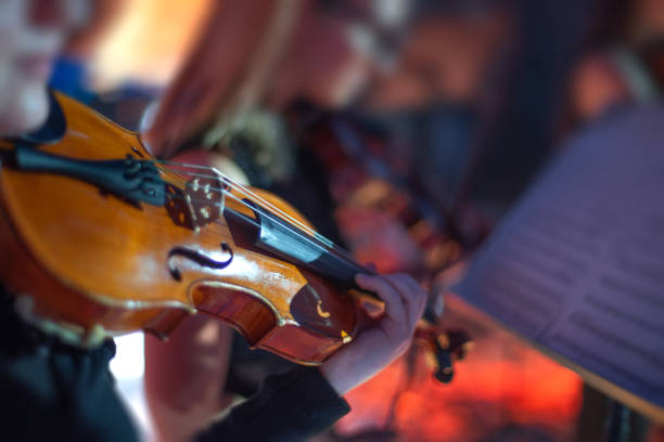 istock violin at a concert 1187674998
