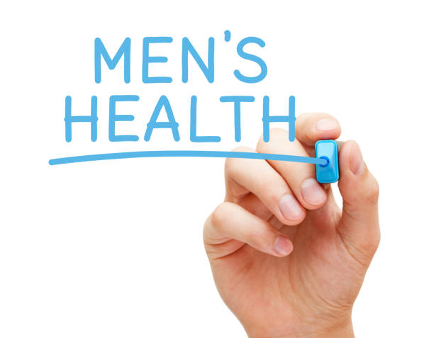 istock Men Health Handwritten With Blue Marker 1187677685