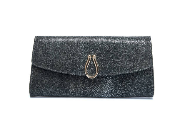 istock Black Leather Woman Bag 1187681757