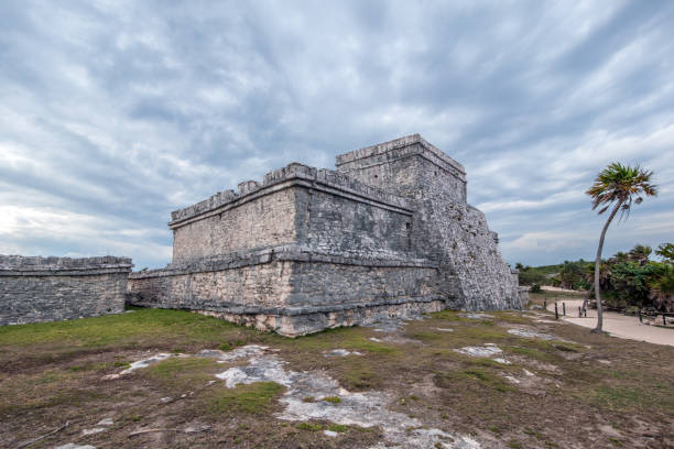 istock Maya Temple in Tulum, Mexico 1187688974
