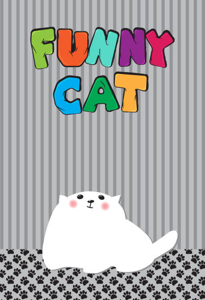 istock Funny Cartoon vector cat print. Cat paw track. Vector illustration 1187690099