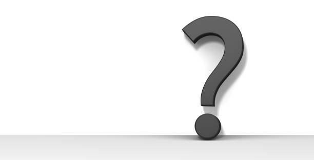 istock question mark black 3d rendering interrogation point ask sign graphic FAQ illustration isolated on white background 1187691285