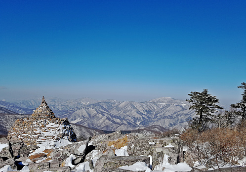 Taebaek Mountain SnowScape, Taebaek City, Gangwon-do
