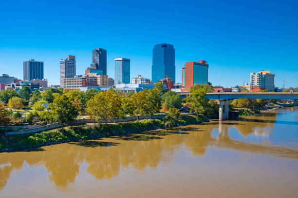 istock Little Rock Skyline and Arkansas River 1187700505