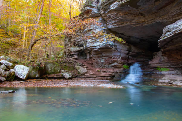 istock Eden Falls Waterfall in Arkansas Ozark Mountains 1187700625
