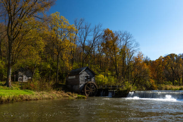 istock The historic Hyde's mill on a beautiful fall day.  Wisconsin, USA. 1187702675