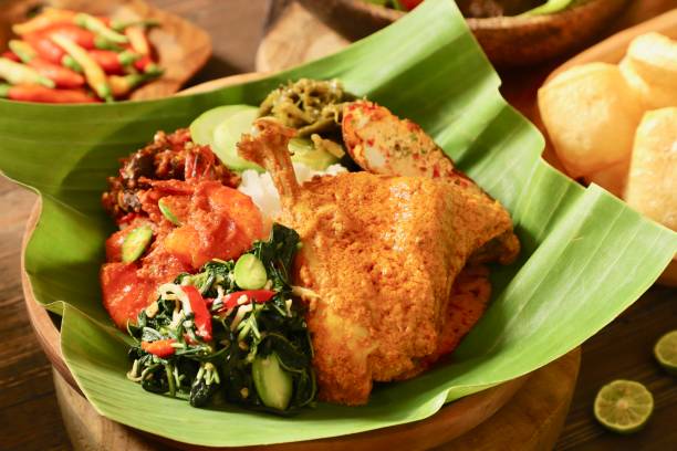 istock Nasi padang with Chicken Curry 1187724943