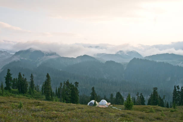 istock Camping in beautiful Elfin lakes 1187728075