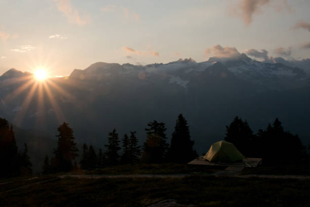 istock Camping in beautiful Elfin lakes 1187728089