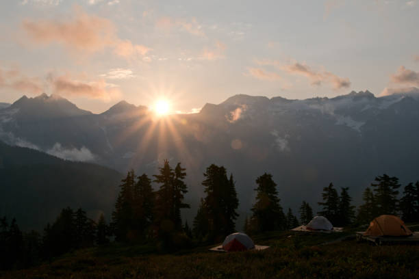 istock Camping in beautiful Elfin lakes 1187728123