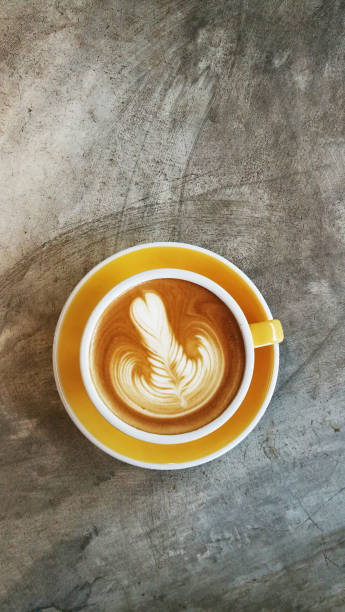 istock a cup of latte art coffee 1187736961