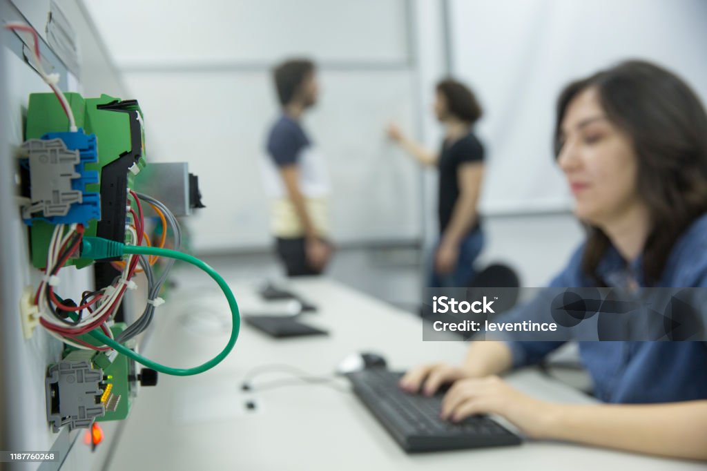 Electrical Engineering Lab Background Electrical Engineering Laboratory Stock Photo - Download Image Now - 20 ...