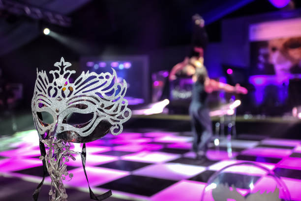 istock Decor at corporate Christmas Gala Event Party 1187763449