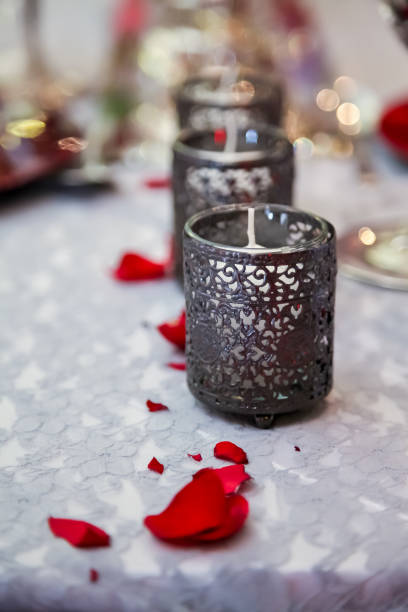 istock Decor at corporate Christmas Gala Event Party 1187764104